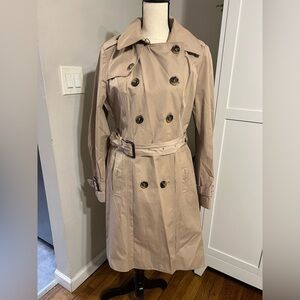 London Fog Classic Tan Trench Coat